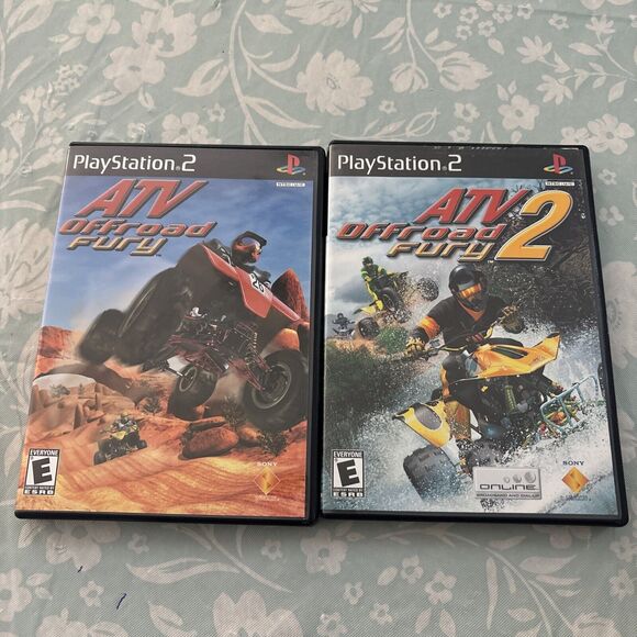 ATV Offroad Fury 1 & 2 PlayStation 2 PS2 Complete With Manuals - Picture 2 of 6